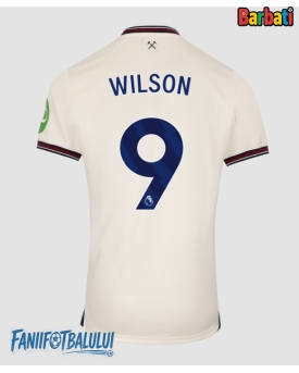 West Ham United Callum Wilson #9 Tricou Fotbal Replică 2025-26 Barbati Deplasare